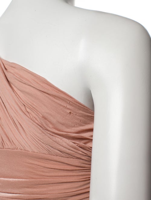 Rick Owens One-Shoulder Long Dress