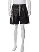 Rick Owens Lamb Leather Jogger Shorts