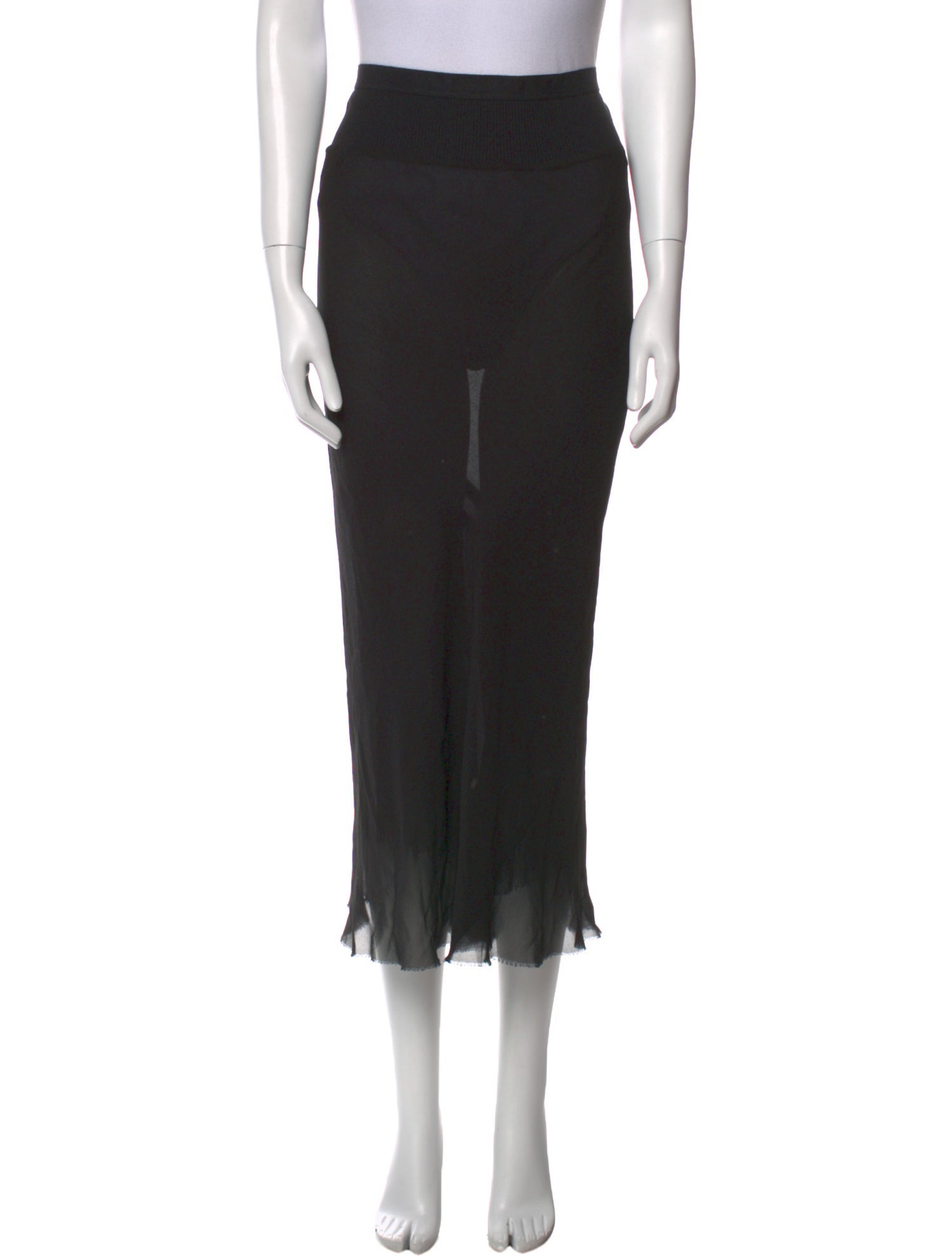 Rick Owens 2011 Midi Length Skirt