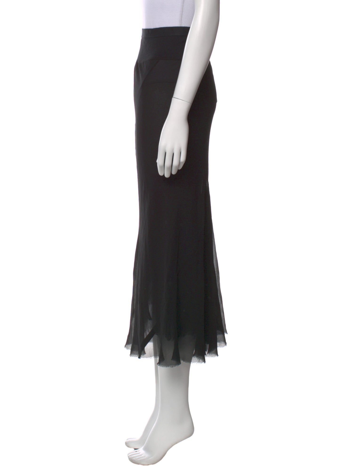 Rick Owens 2011 Midi Length Skirt