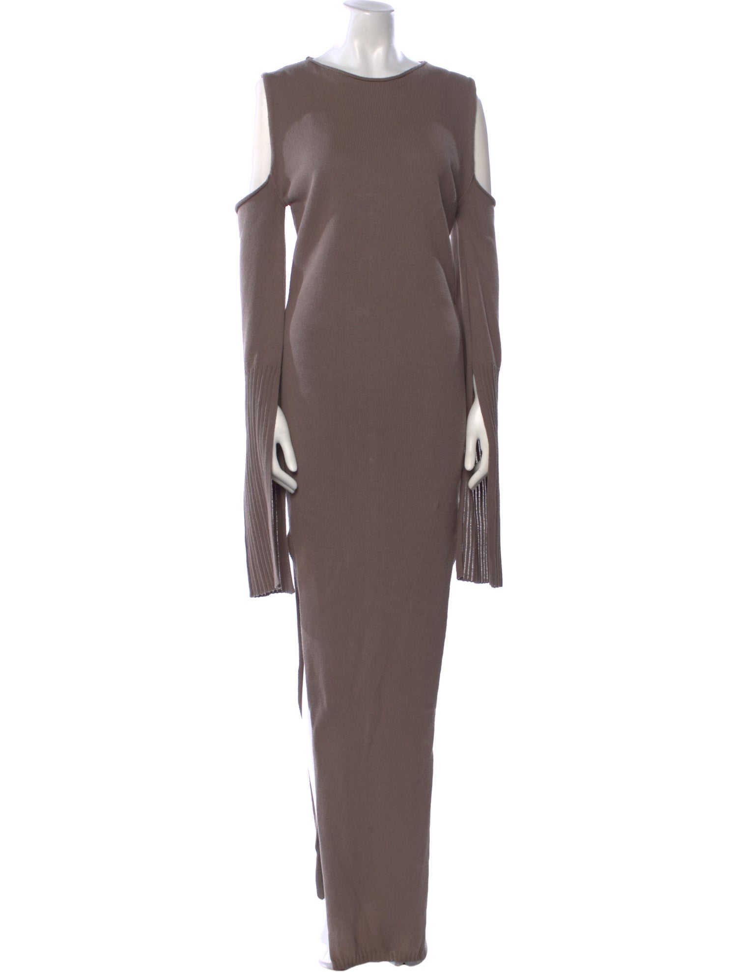 Rick Owens Bateau Neckline Long Dress