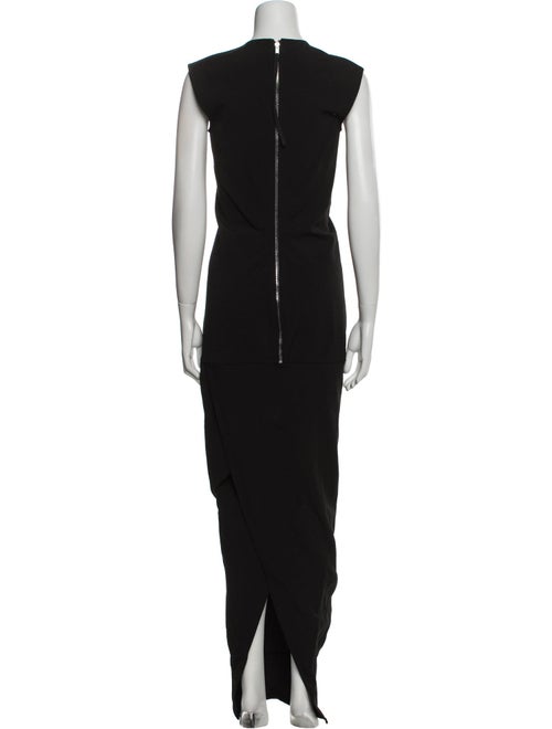 Rick Owens Crew Neck Long Dress