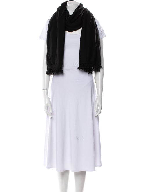 Rick Owens Virgin Wool Printed Scarf