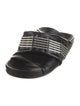 Rick Owens Leather Studded Accents Slides