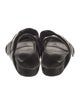 Rick Owens Leather Studded Accents Slides