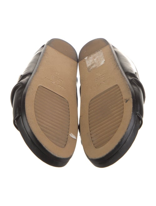 Rick Owens Leather Studded Accents Slides
