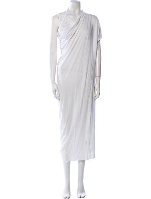 Rick Owens Cowl Neck Long Dress