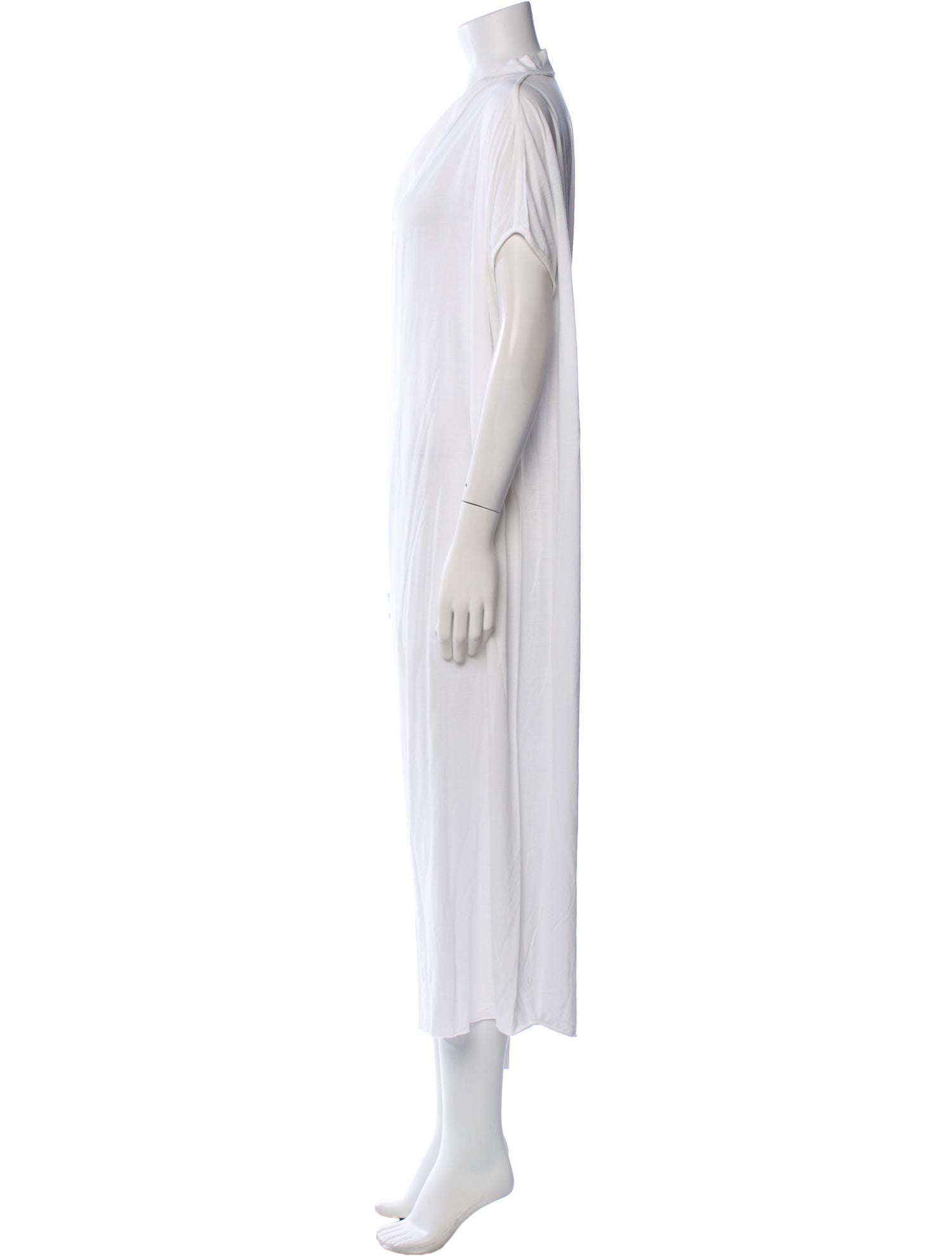 Rick Owens Cowl Neck Long Dress