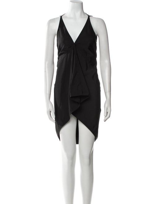 Rick Owens V-Neck Knee-Length Dress