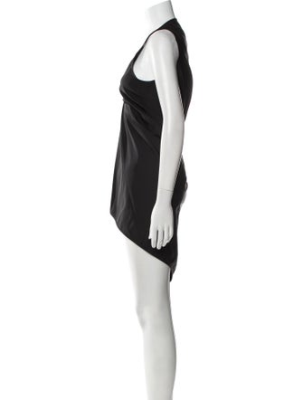 Rick Owens V-Neck Knee-Length Dress