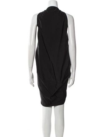 Rick Owens V-Neck Knee-Length Dress