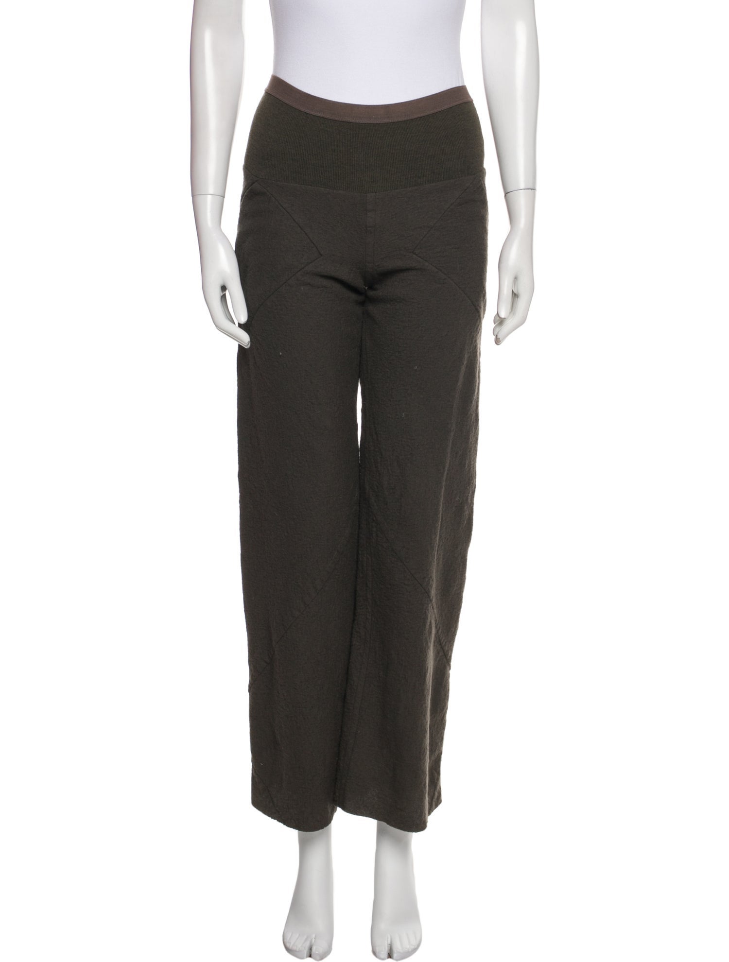 Rick Owens Wool Wide Leg Pants