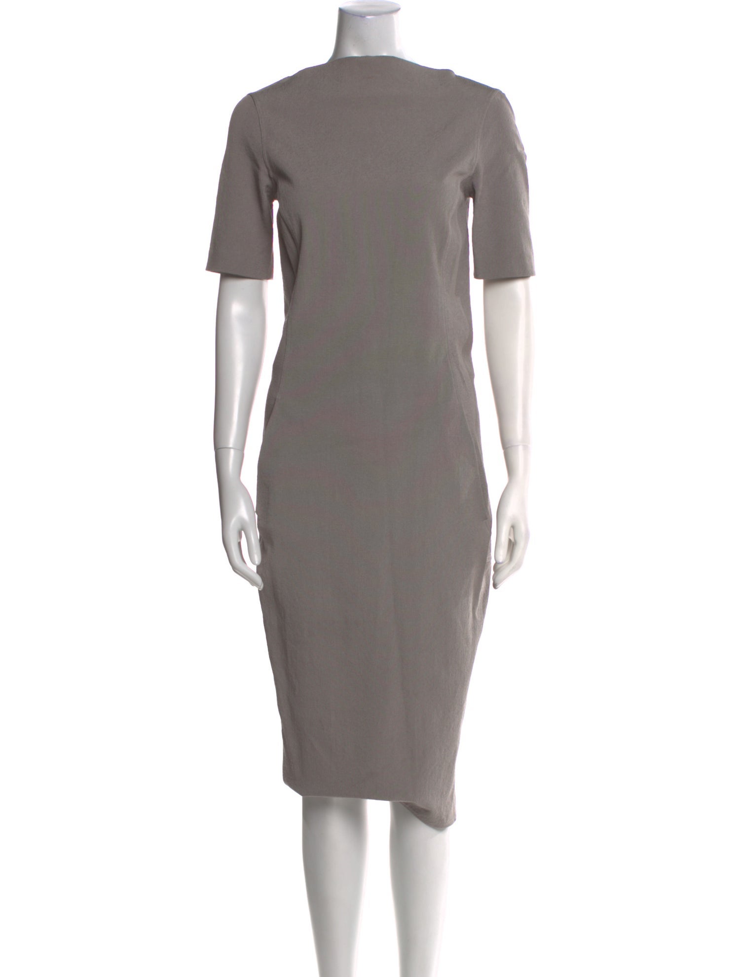 Rick Owens Bateau Neckline Midi Length Dress w/ Tags