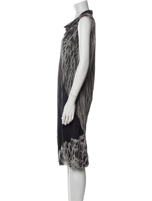 Rick Owens Printed Midi Length Dress