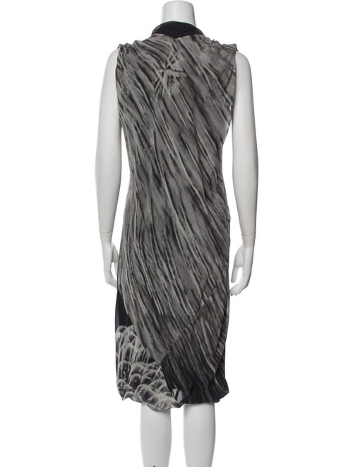 Rick Owens Printed Midi Length Dress