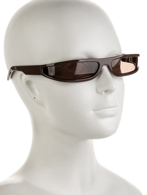 Rick Owens Square Tinted Sunglasses