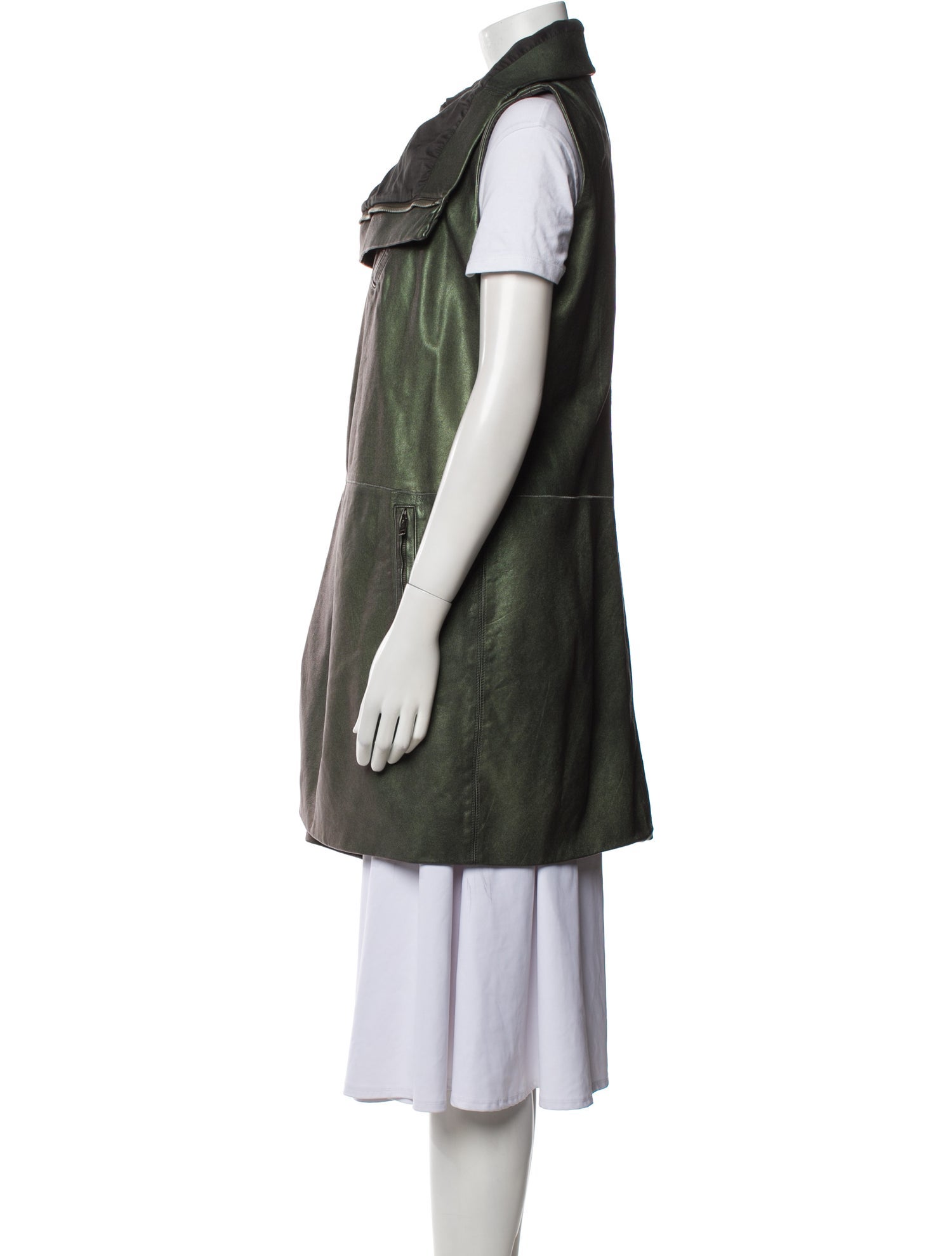 Rick Owens Leather Vest