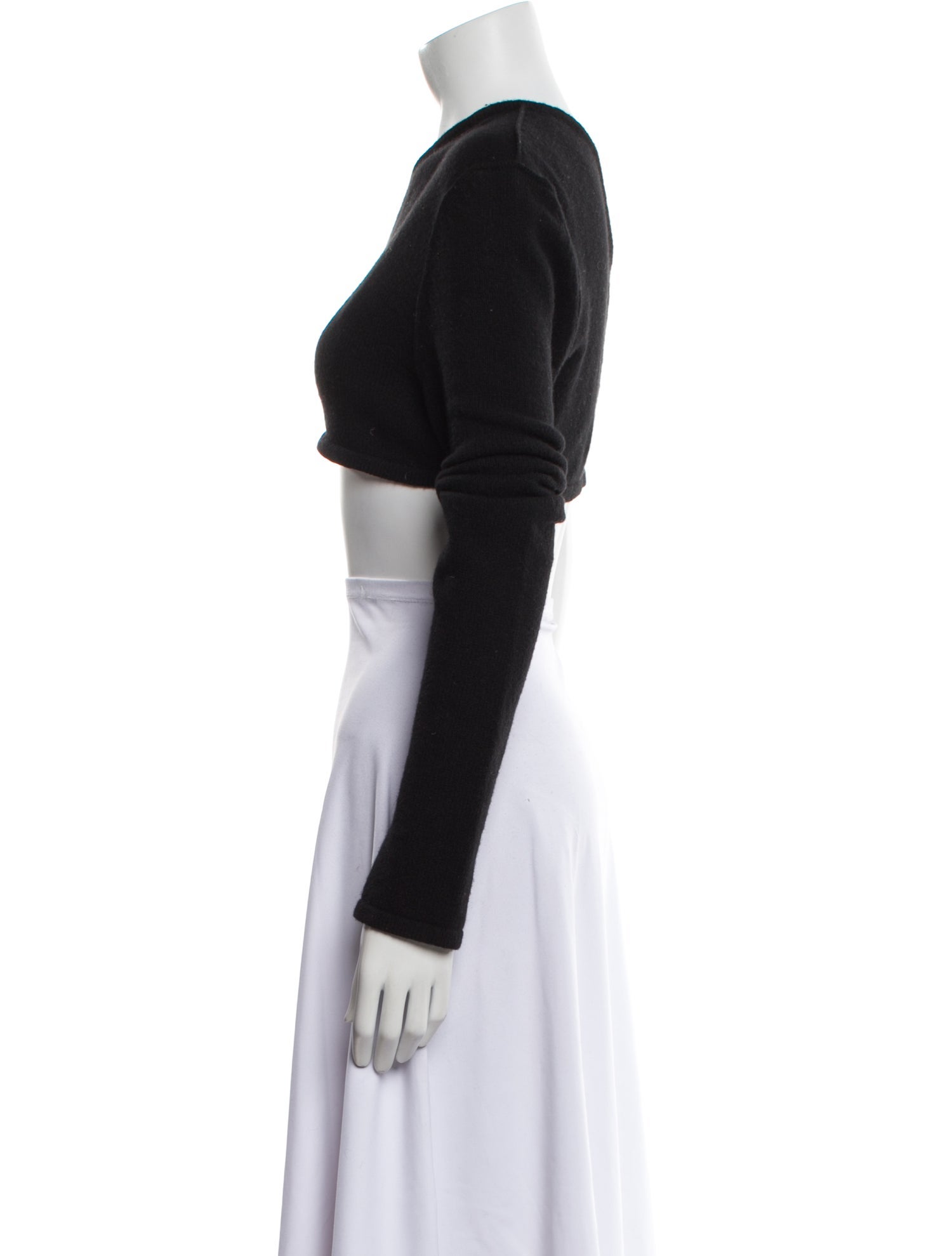 Rick Owens Cashmere One-Shoulder Sweater