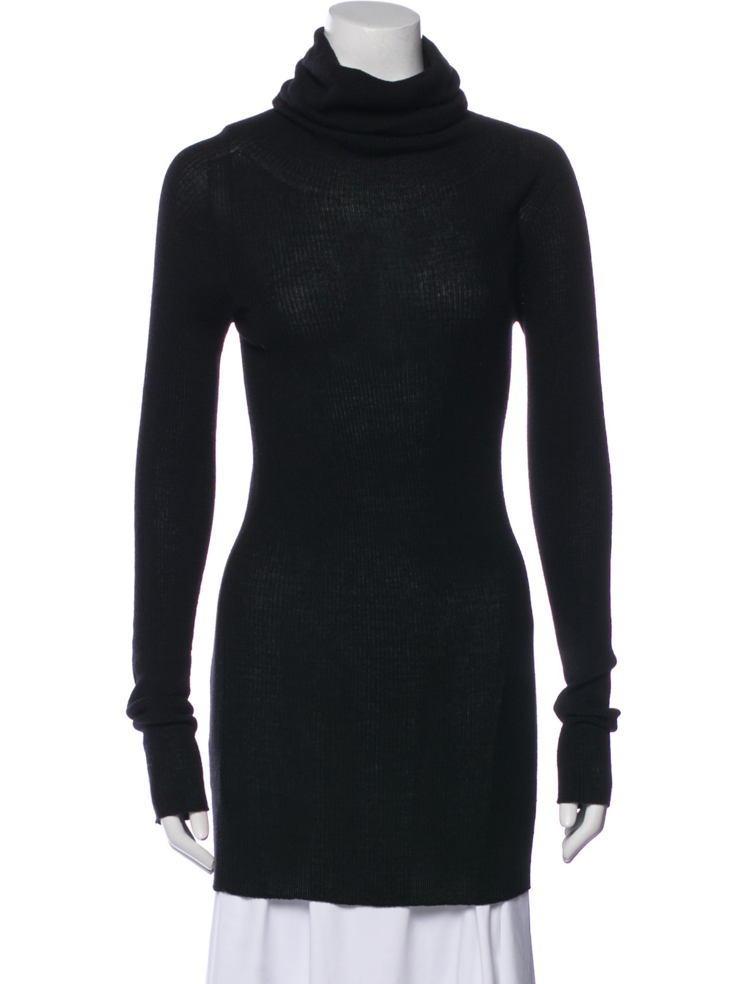 Rick Owens Wool Turtleneck Sweater