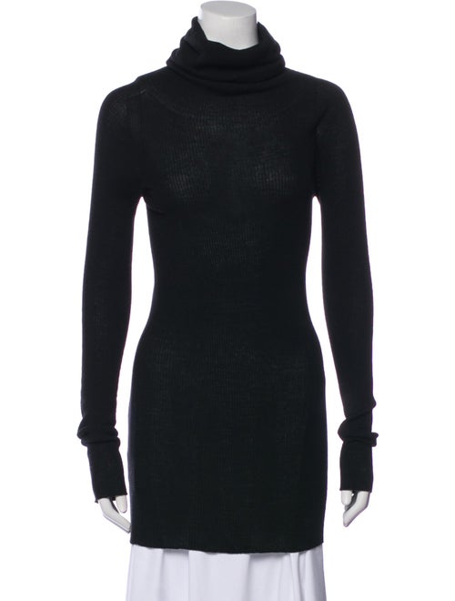 Rick Owens Wool Turtleneck Sweater