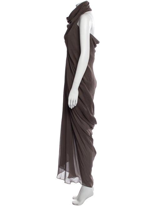 Rick Owens Silk Long Dress