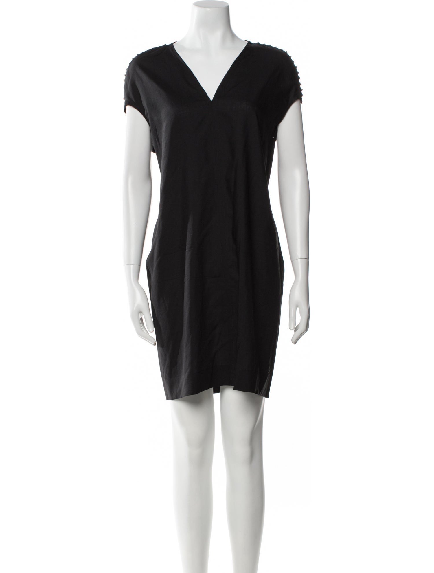 Rick Owens V-Neck Mini Dress