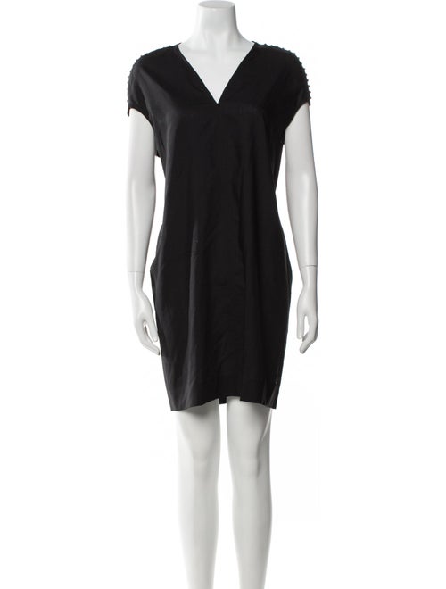 Rick Owens V-Neck Mini Dress