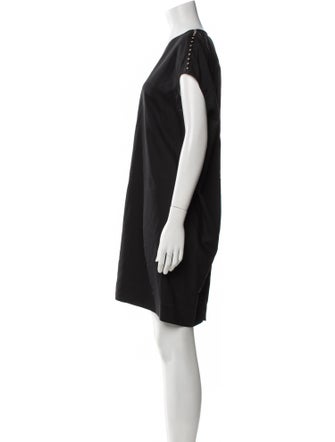 Rick Owens V-Neck Mini Dress
