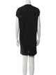 Rick Owens V-Neck Mini Dress