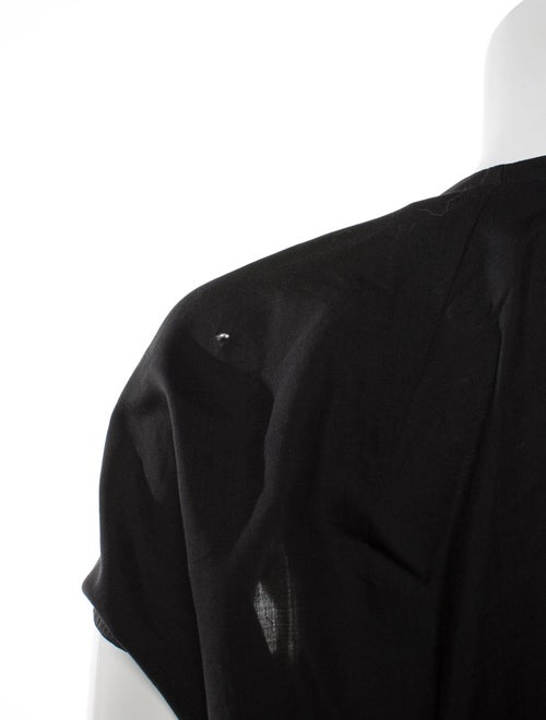 Rick Owens V-Neck Mini Dress