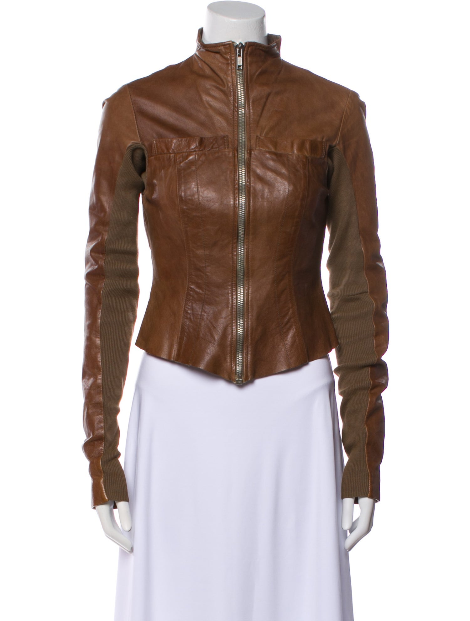 Rick Owens Vintage Leather Biker Jacket