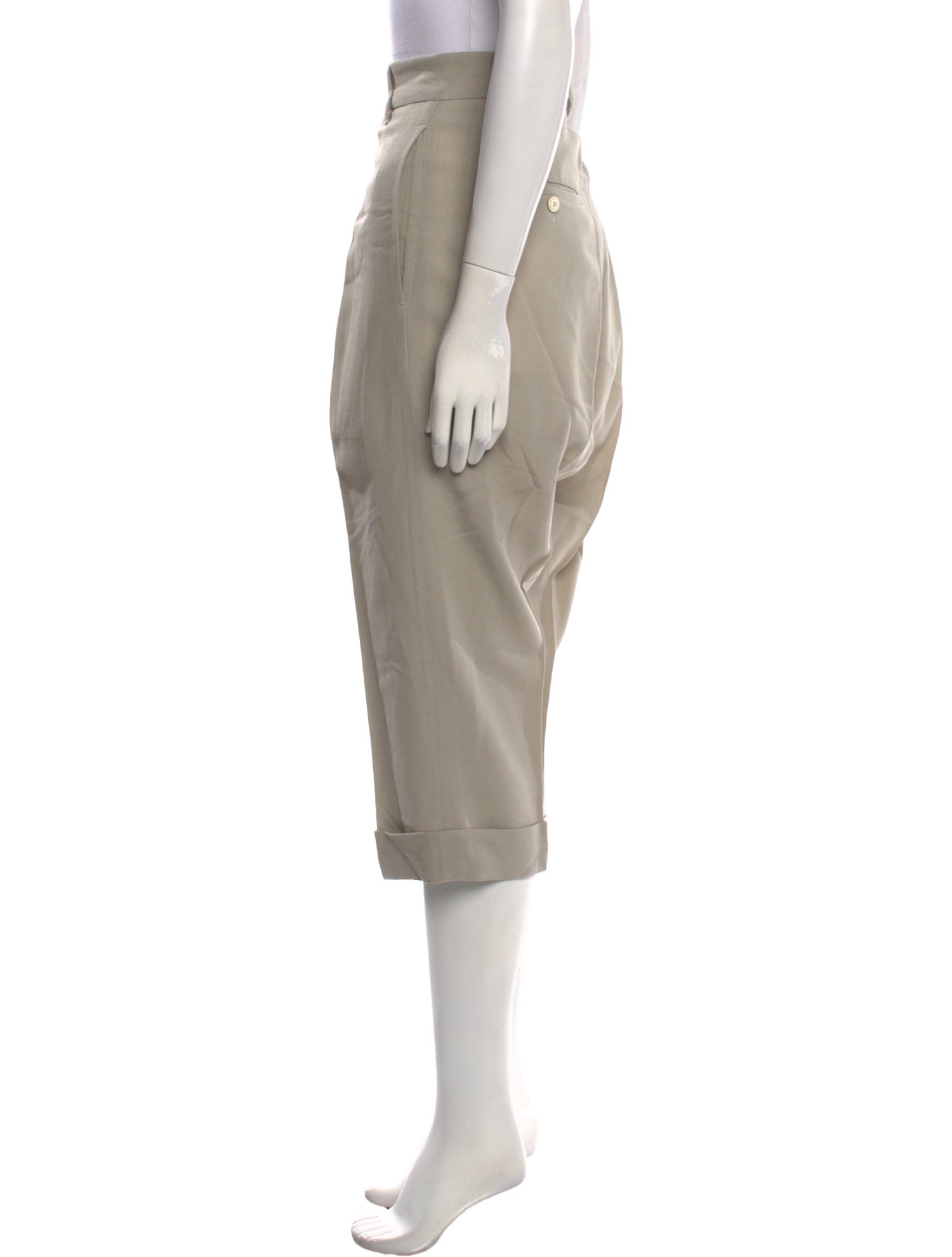 Rick Owens Wool Wide Leg Pants