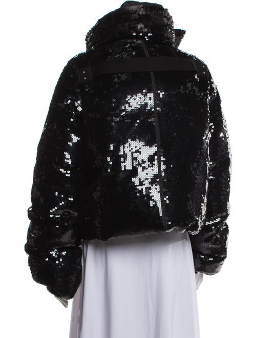 Rick Owens 2023 'Luxor' Funnel Neck Down Jacket