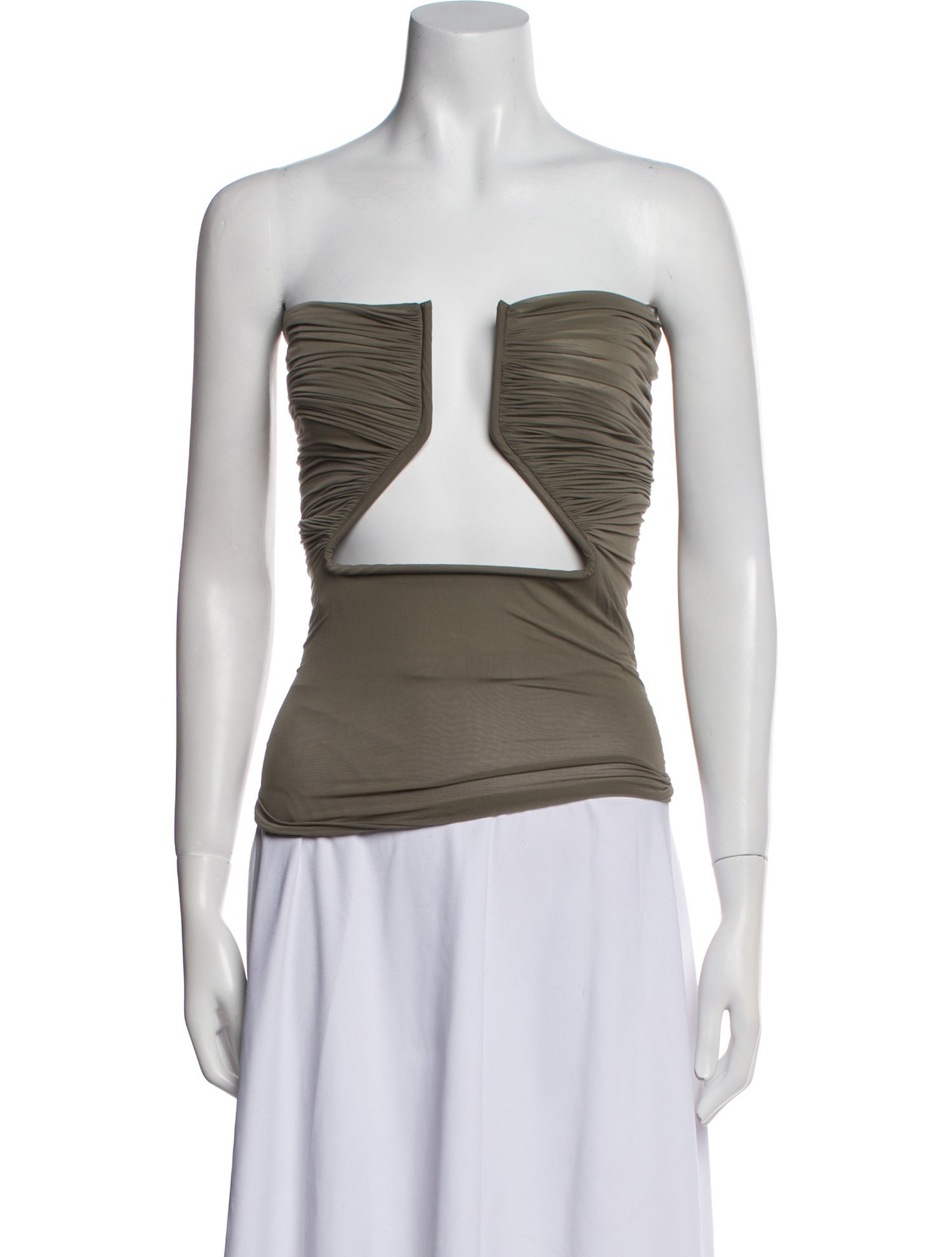 Rick Owens 2023 Strapless Top