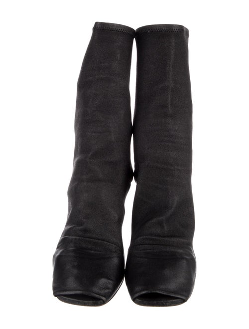 Rick Owens Leather Sock Boots