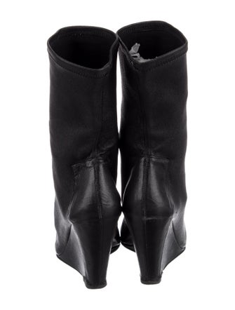 Rick Owens Leather Sock Boots