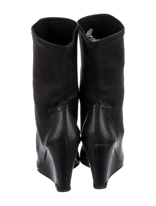 Rick Owens Leather Sock Boots