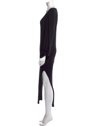 Rick Owens Virgin Wool Long Dress