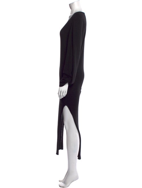 Rick Owens Virgin Wool Long Dress