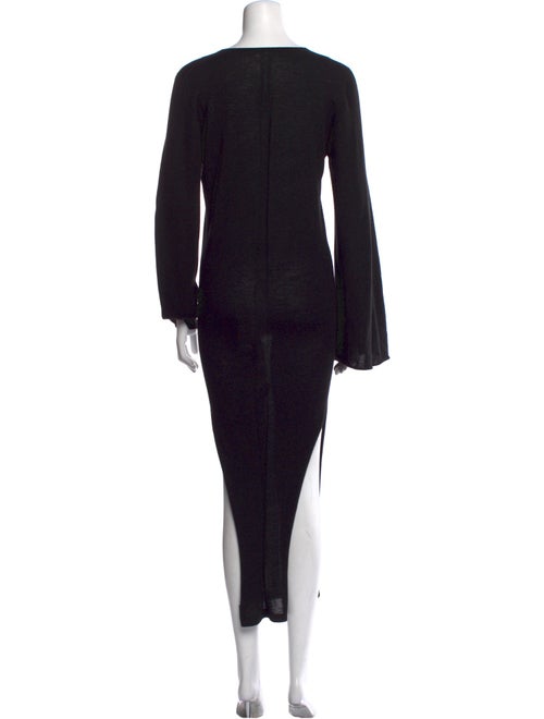 Rick Owens Virgin Wool Long Dress