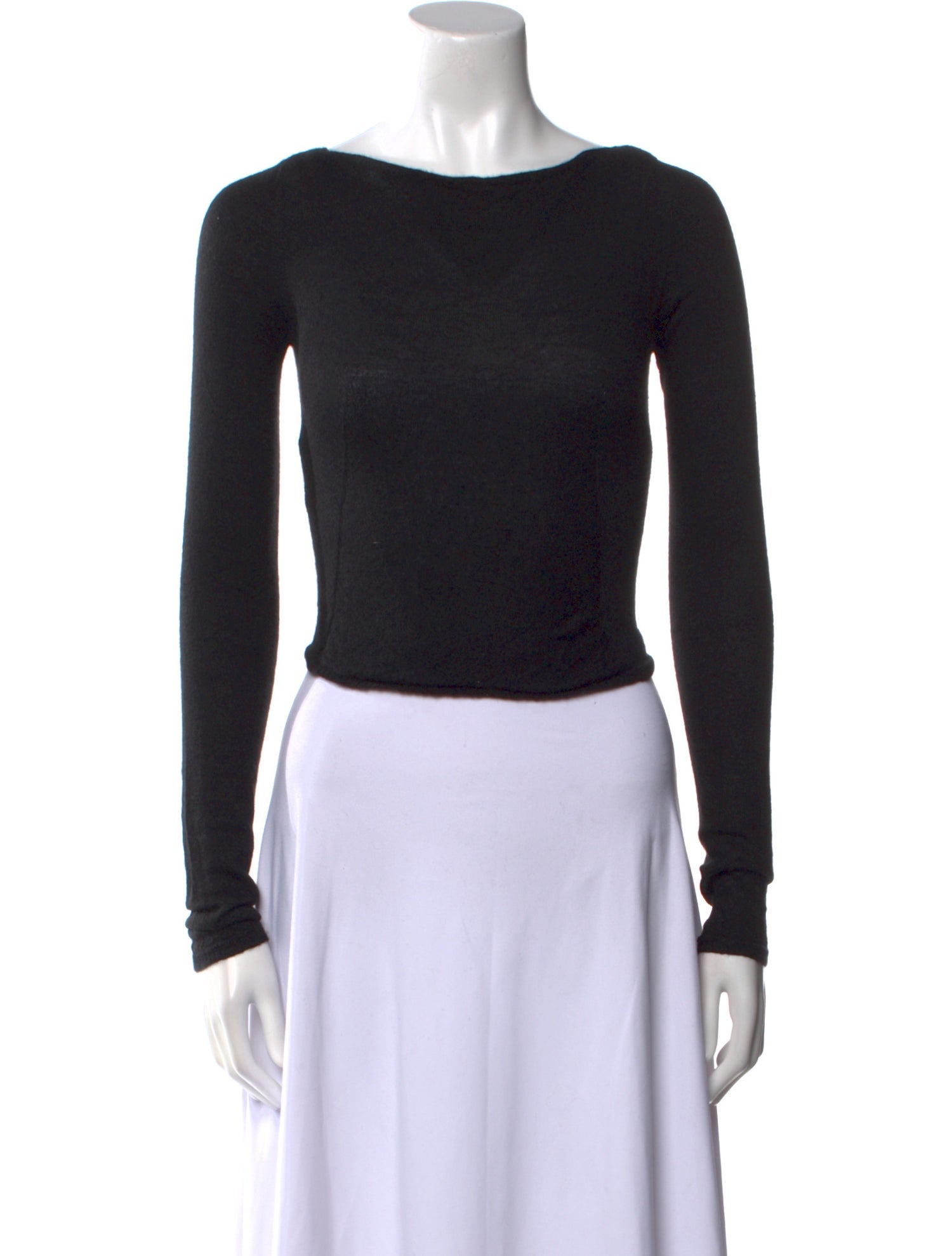 Rick Owens Cashmere Scoop Neck Sweater