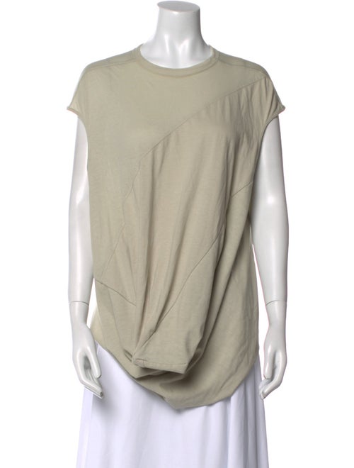 Rick Owens Scoop Neck Short Sleeve Tunic
