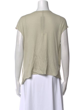 Rick Owens Scoop Neck Short Sleeve Tunic