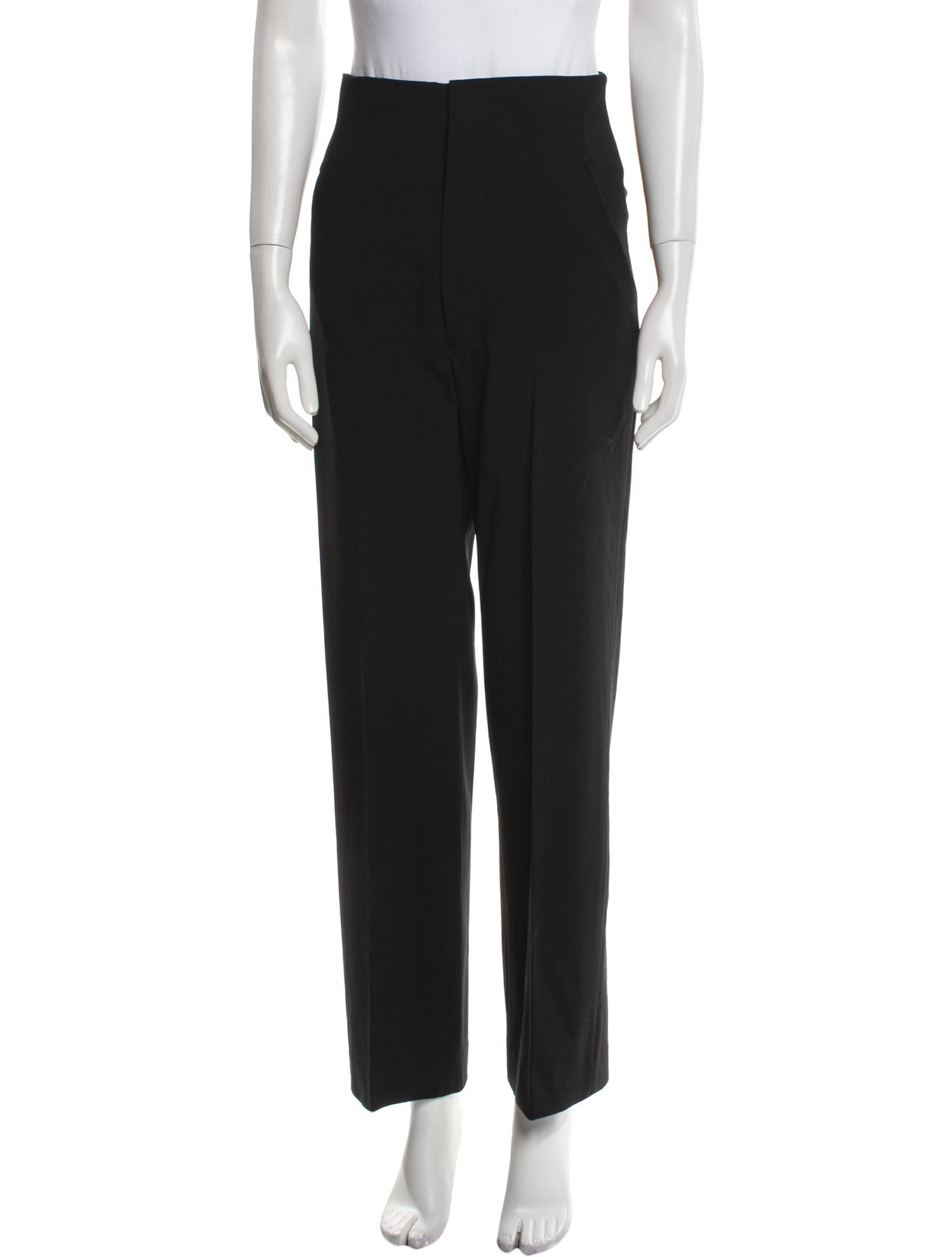 Rick Owens Wool Straight Leg Pants