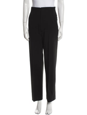 Rick Owens Wool Straight Leg Pants