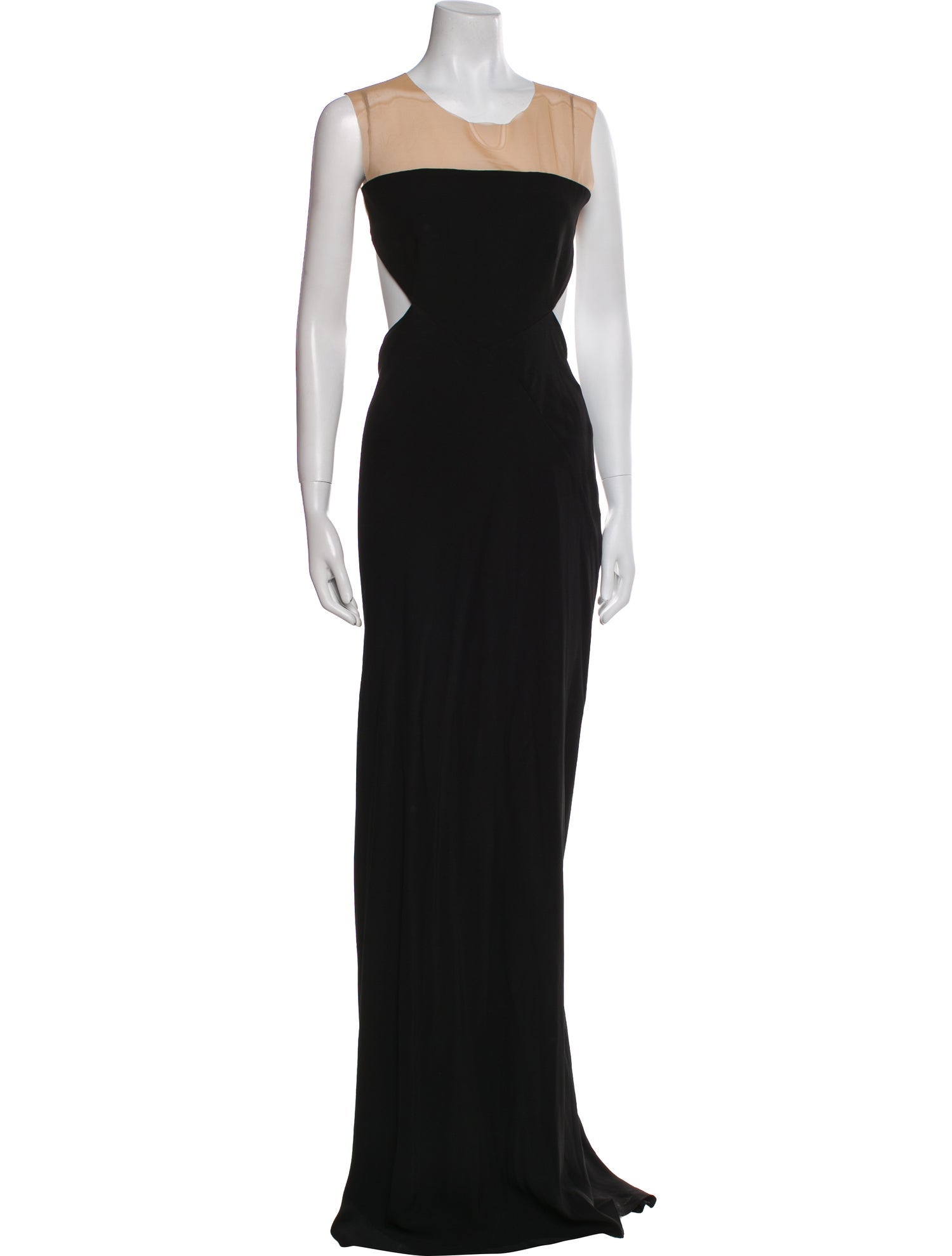 Rick Owens Crew Neck Long Dress