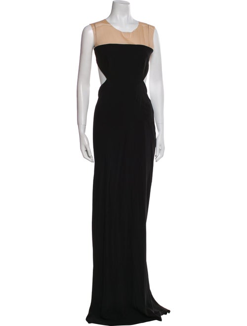 Rick Owens Crew Neck Long Dress