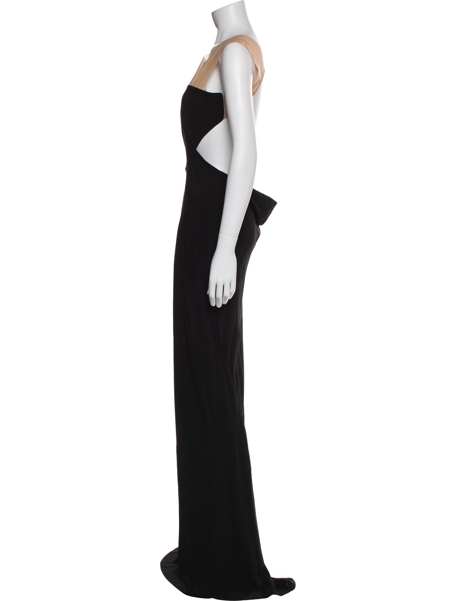 Rick Owens Crew Neck Long Dress