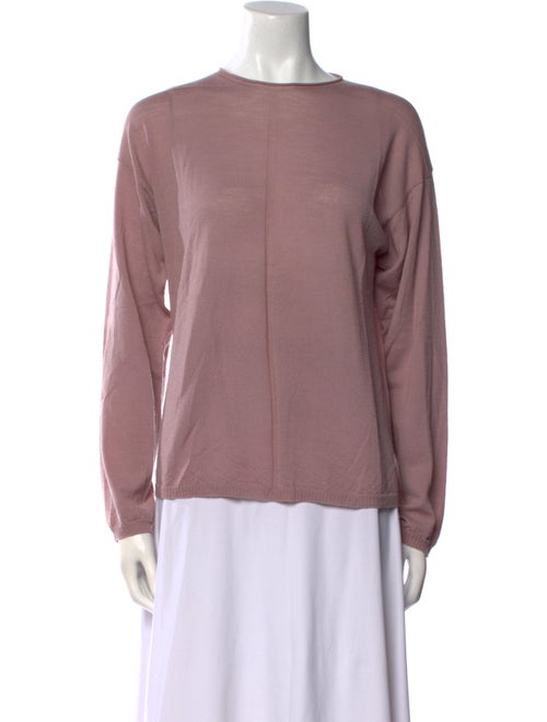 Rick Owens Virgin Wool Scoop Neck Sweater