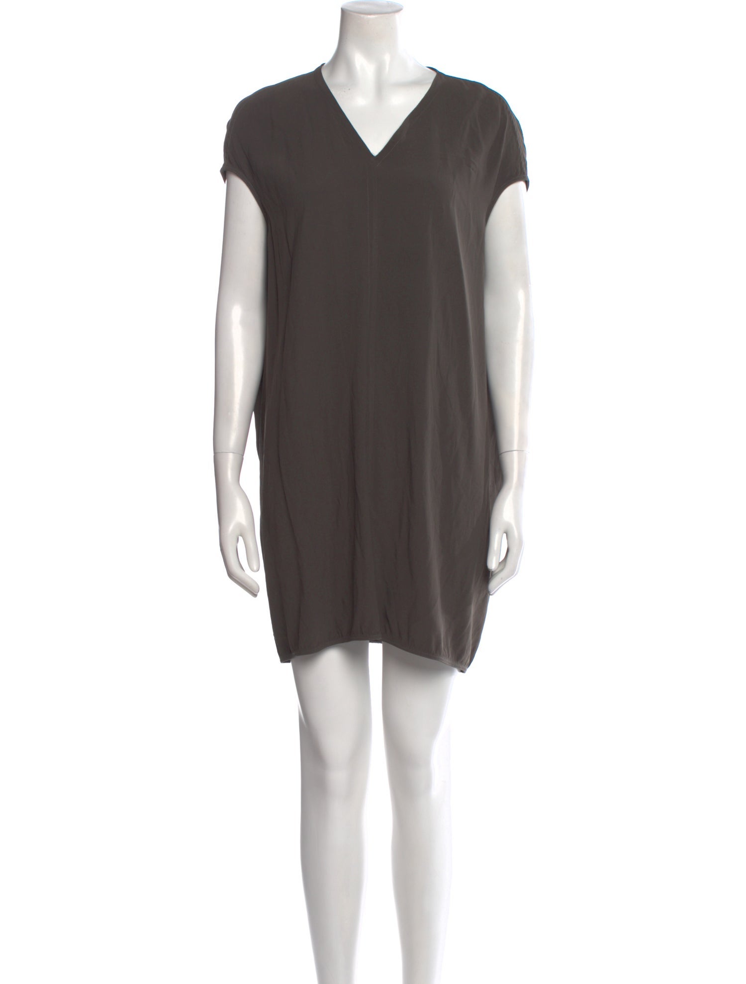 Rick Owens V-Neck Mini Dress
